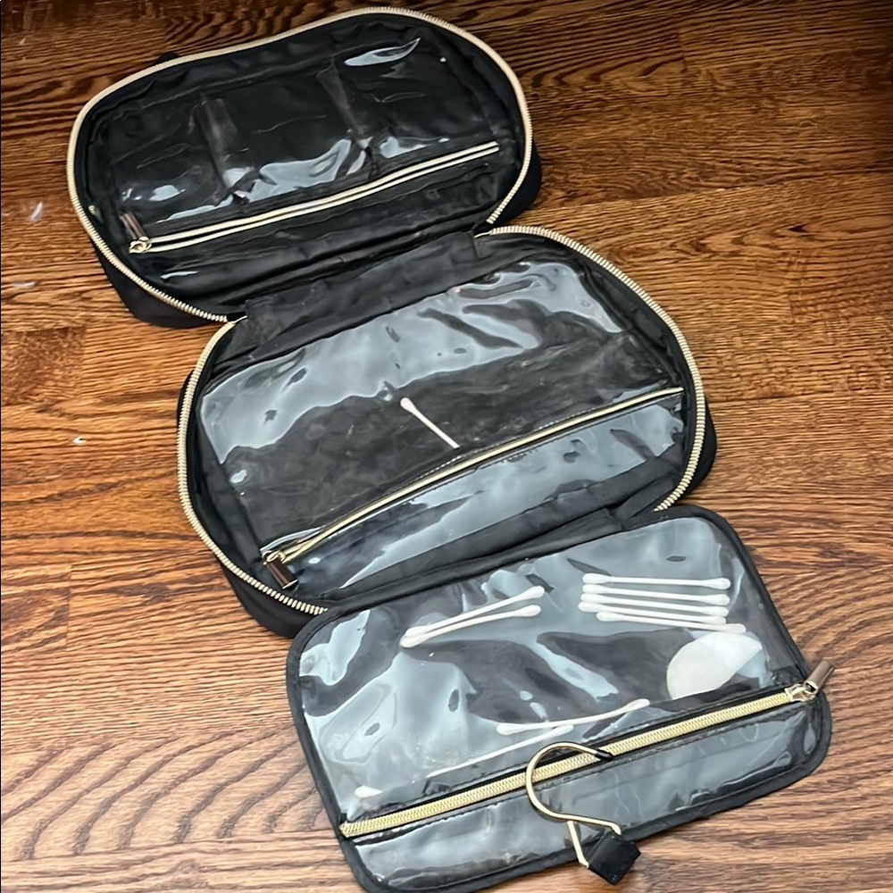 Black Travel Organizer Bag